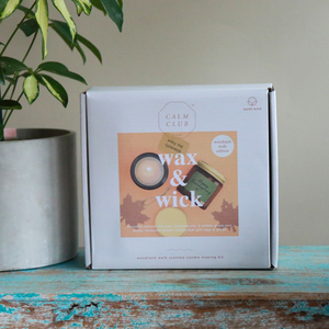 Calm Club Woodland Walk Scented Candle Making Kit