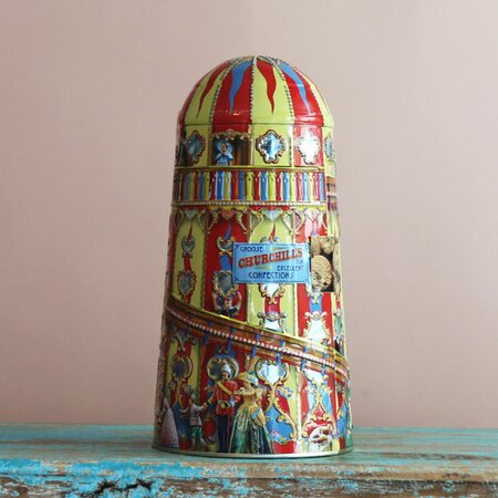 Churchill's Helter Skelter English Toffee Tin - Beetham Nurseries