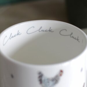 Cluck Cluck Cluck Mug by Sophie Allport