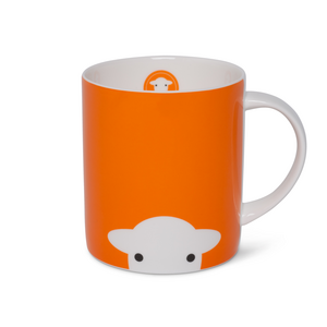 Herdy Peep Mug in Orange