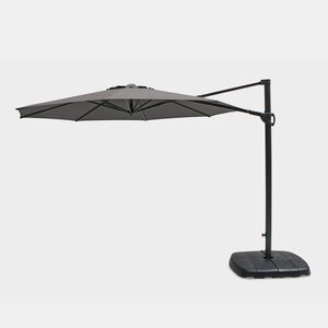 Kettler 3m Free Arm Taupe Parasol