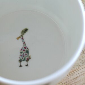 Ladies who Lunch Duck Mug by Anna Wright