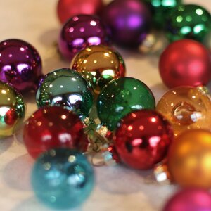 Multicolour Mini Baubles 25pk