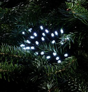 Noma 120 LED White Multifunction String Lights