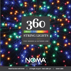 Noma 360 LED Multi-Colour String Lights