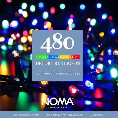 Noma 480 Multi-colour Multi-function Decor Tree Lights