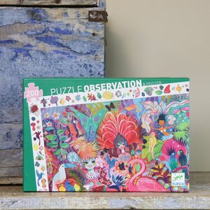 Rio Carnival Observation Jigsaw Puzzle by Djeco