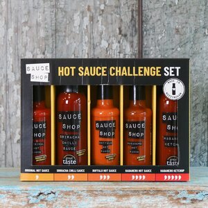 Sauce Shop Hot Sauce Challenge Set