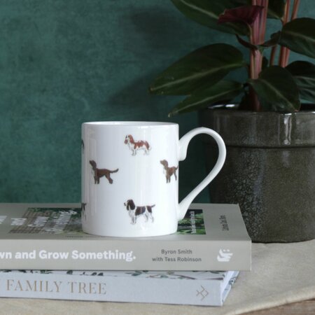 Spaniels Mug by Sophie Allport