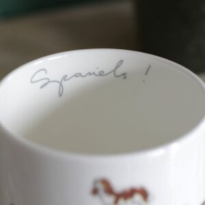 Spaniels Mug by Sophie Allport